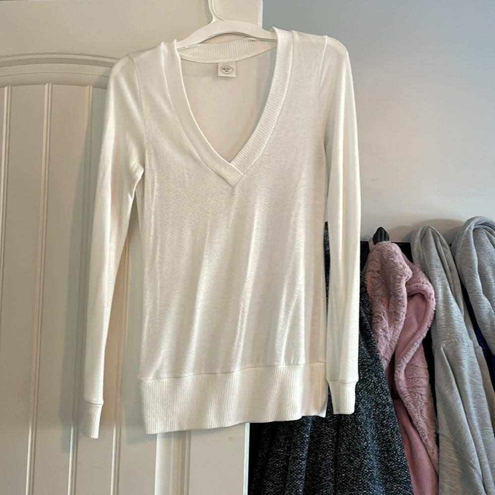 White sweater